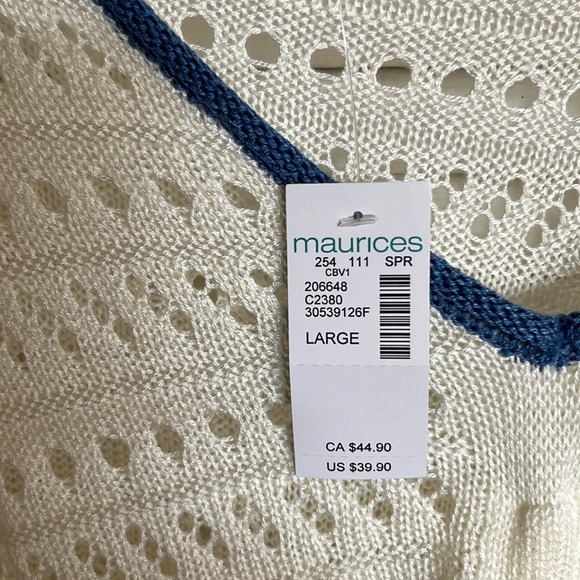 NWT Maurices thin cinched on the bottom sweater - Picture 8 of 8